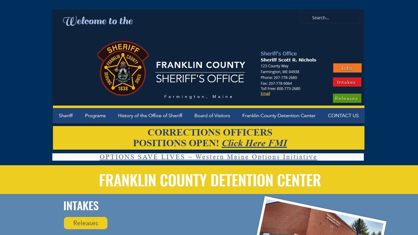 ALL INMATES | franklincountyme-gov